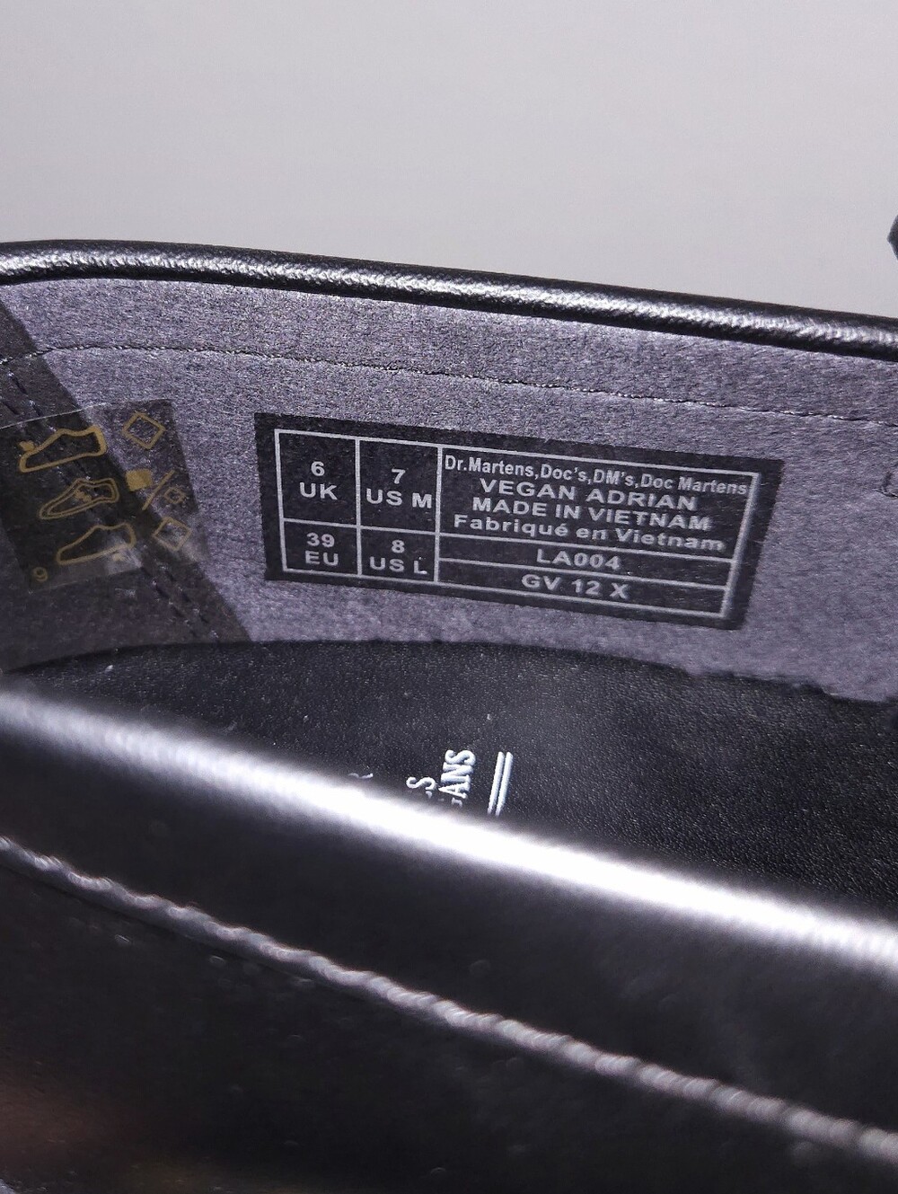 New! Dr. Martens Vegan Adrian Tassel Loafers US 8 - Picture 8 of 10